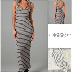 Anthropologie Dolan Striped Long Tank Dress Medium